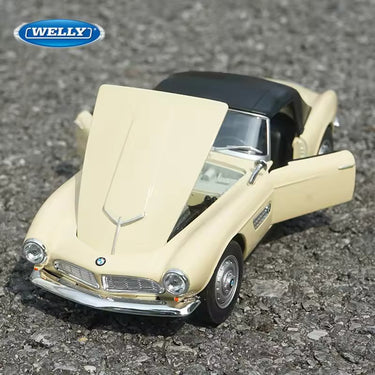 WELLY 1:24 DIECAST 1956 BMW 507 MODEL CAR